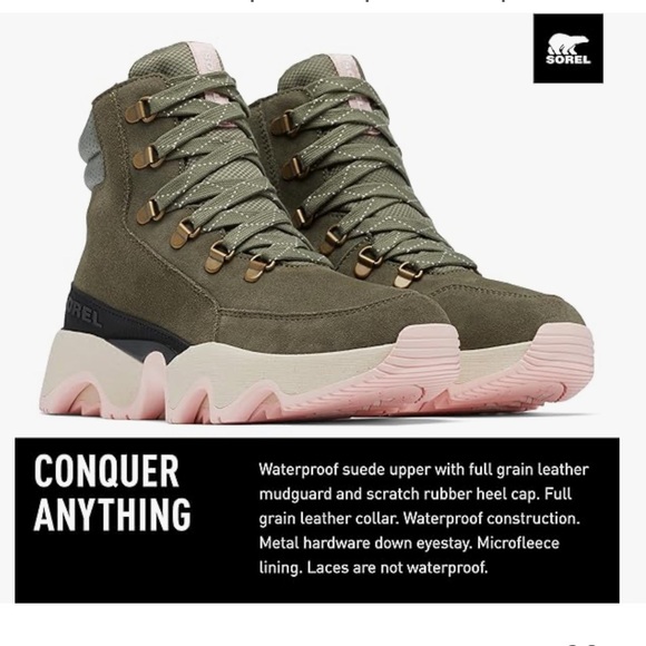 Sorel Kinetic Impact Conquest Sneaker Boots - Picture 4 of 10